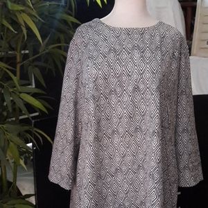 Sweet Salt retro geometric dress size L